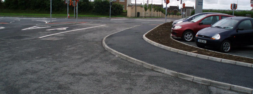 Footpaths - concrete, tarmacadam and textured surfaces in Dublin and Leinster